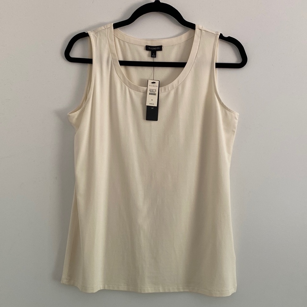 Cream Talbots Tank